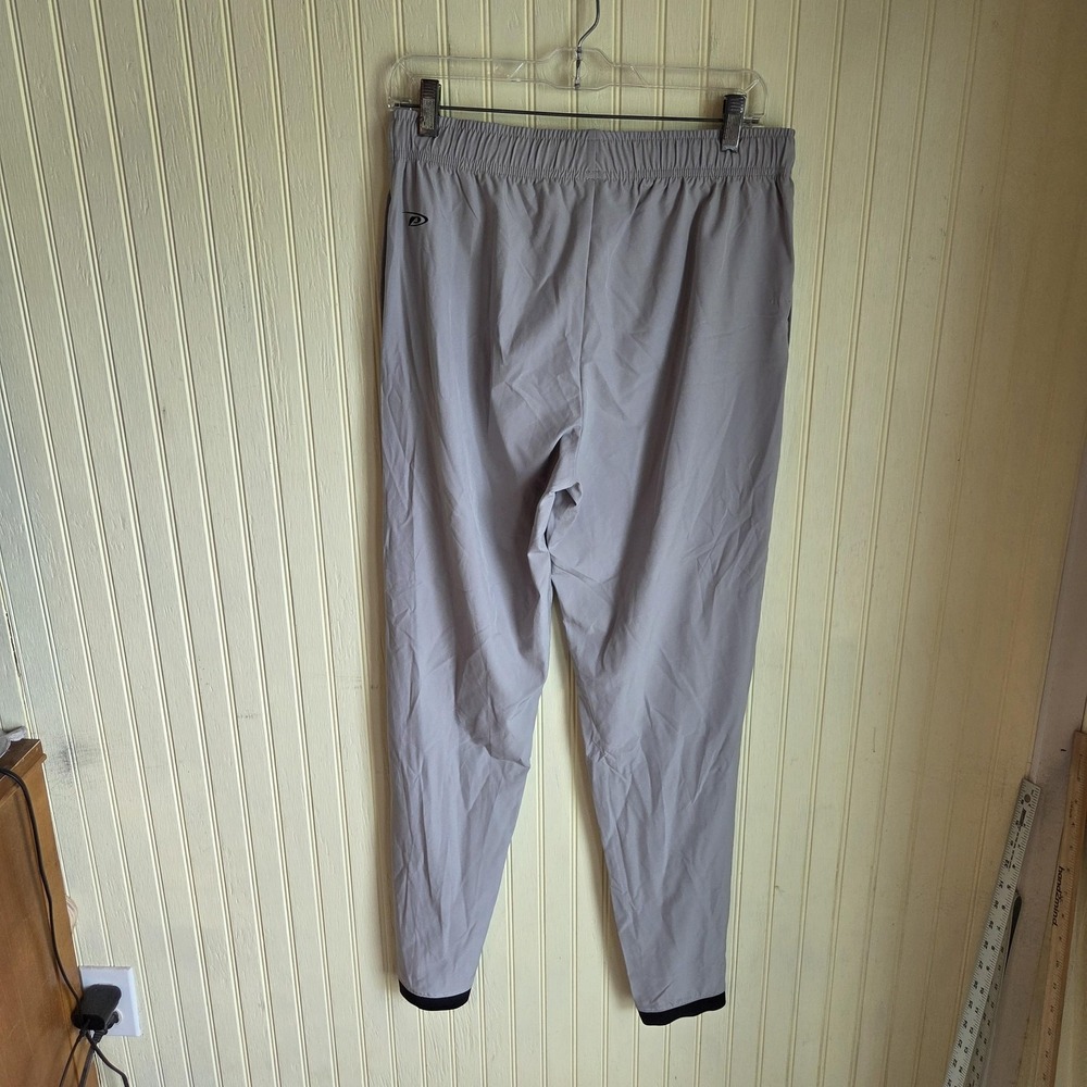 Pro Player Pants Mens M Gray Lightweight Jogger Athletic Elastic Waist Pockets